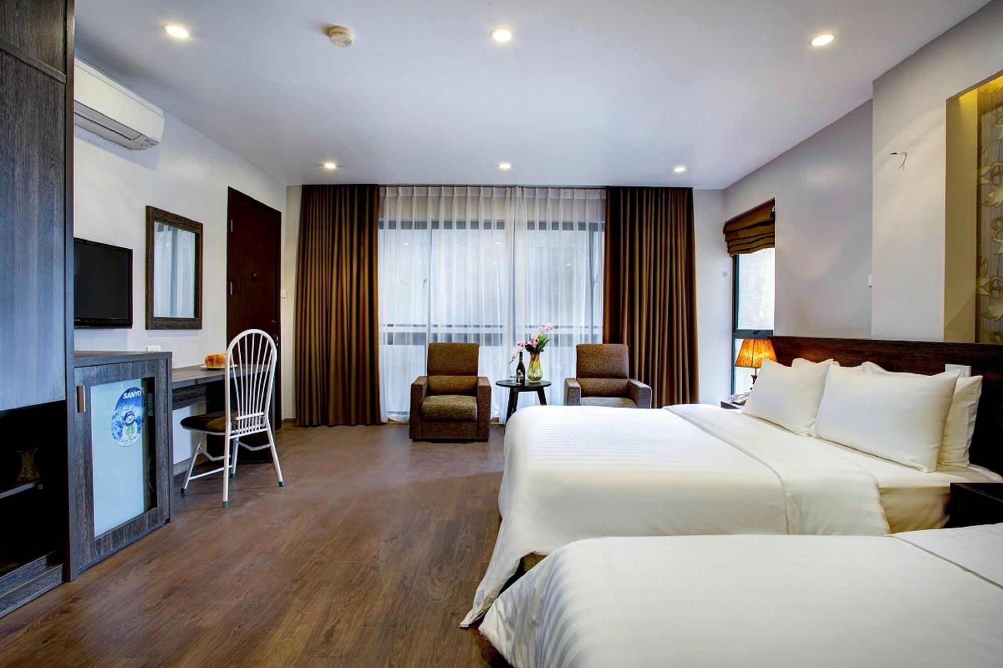 My Linh Hotel Ханой Экстерьер фото