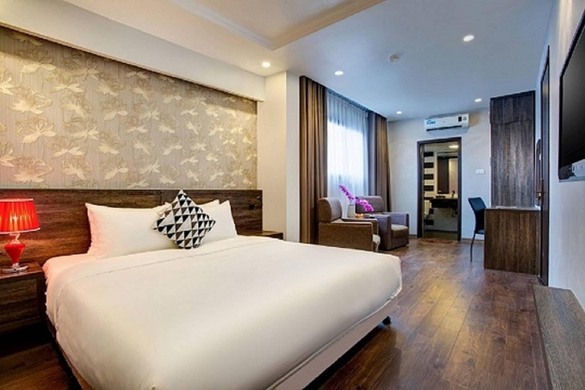 My Linh Hotel Ханой Экстерьер фото
