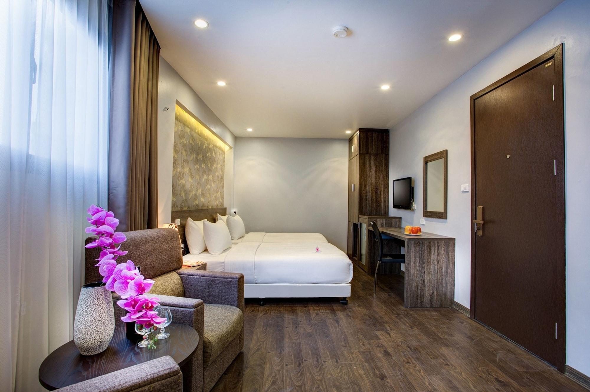 My Linh Hotel Ханой Экстерьер фото