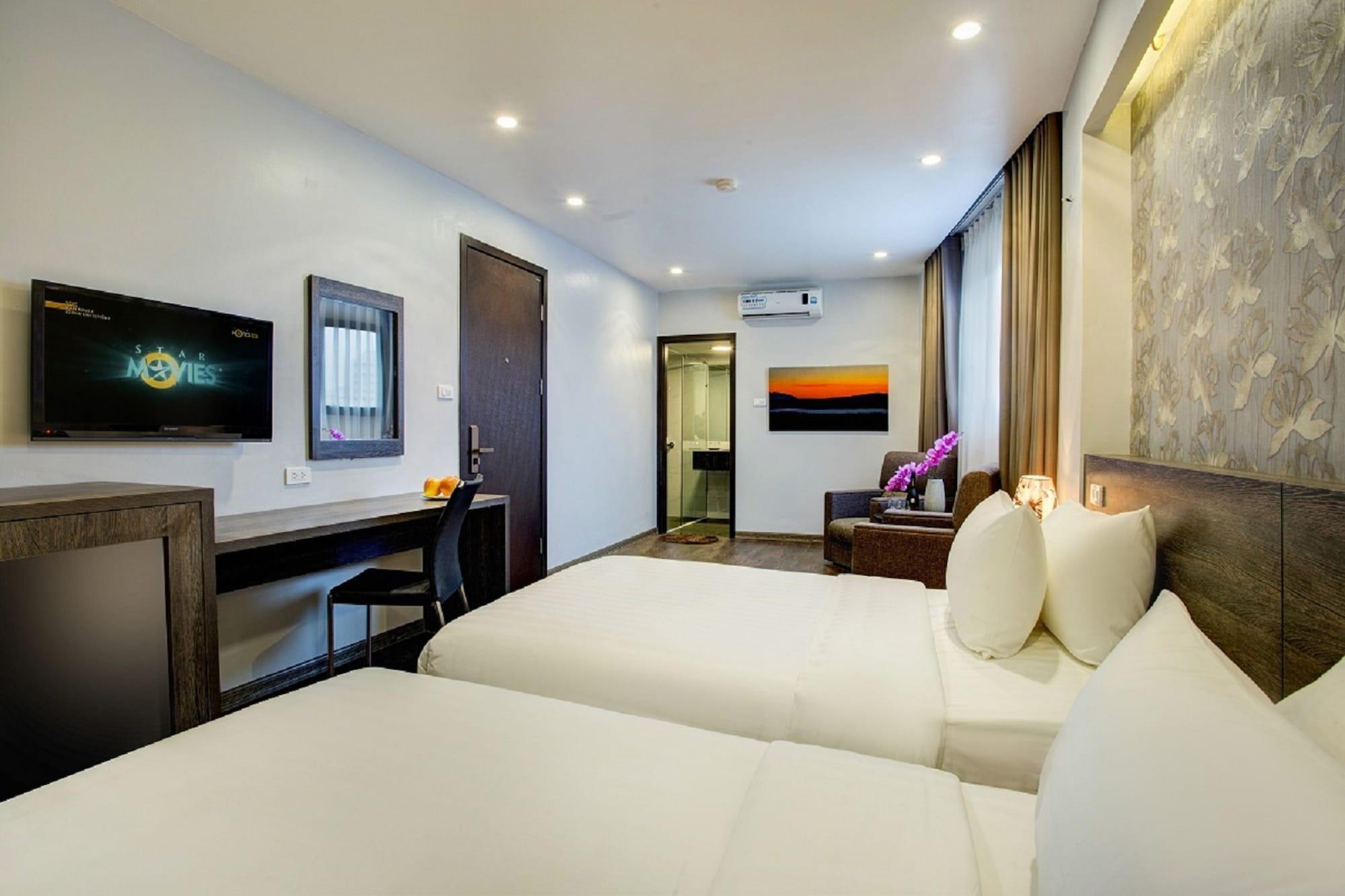 My Linh Hotel Ханой Экстерьер фото