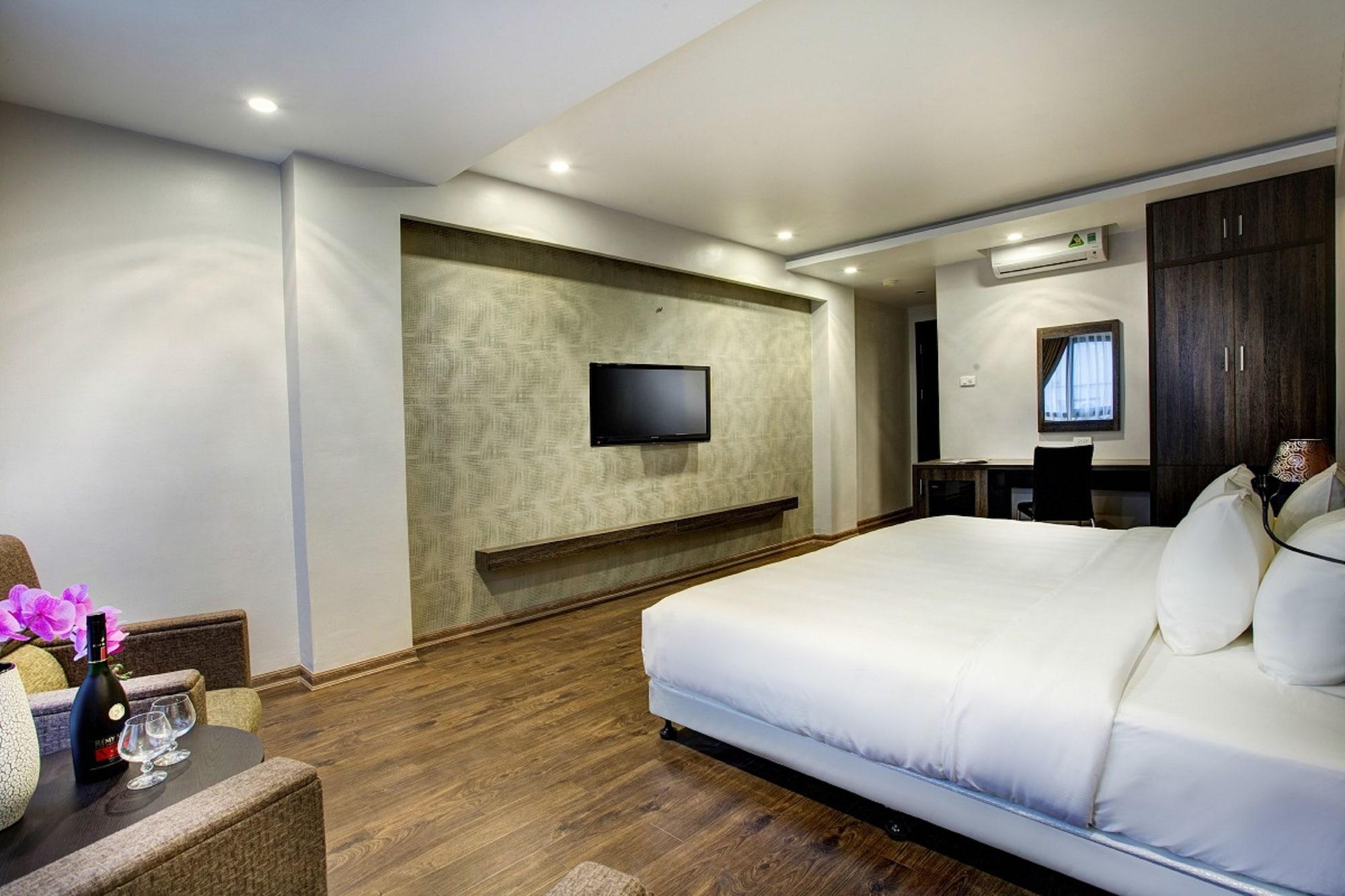 My Linh Hotel Ханой Экстерьер фото