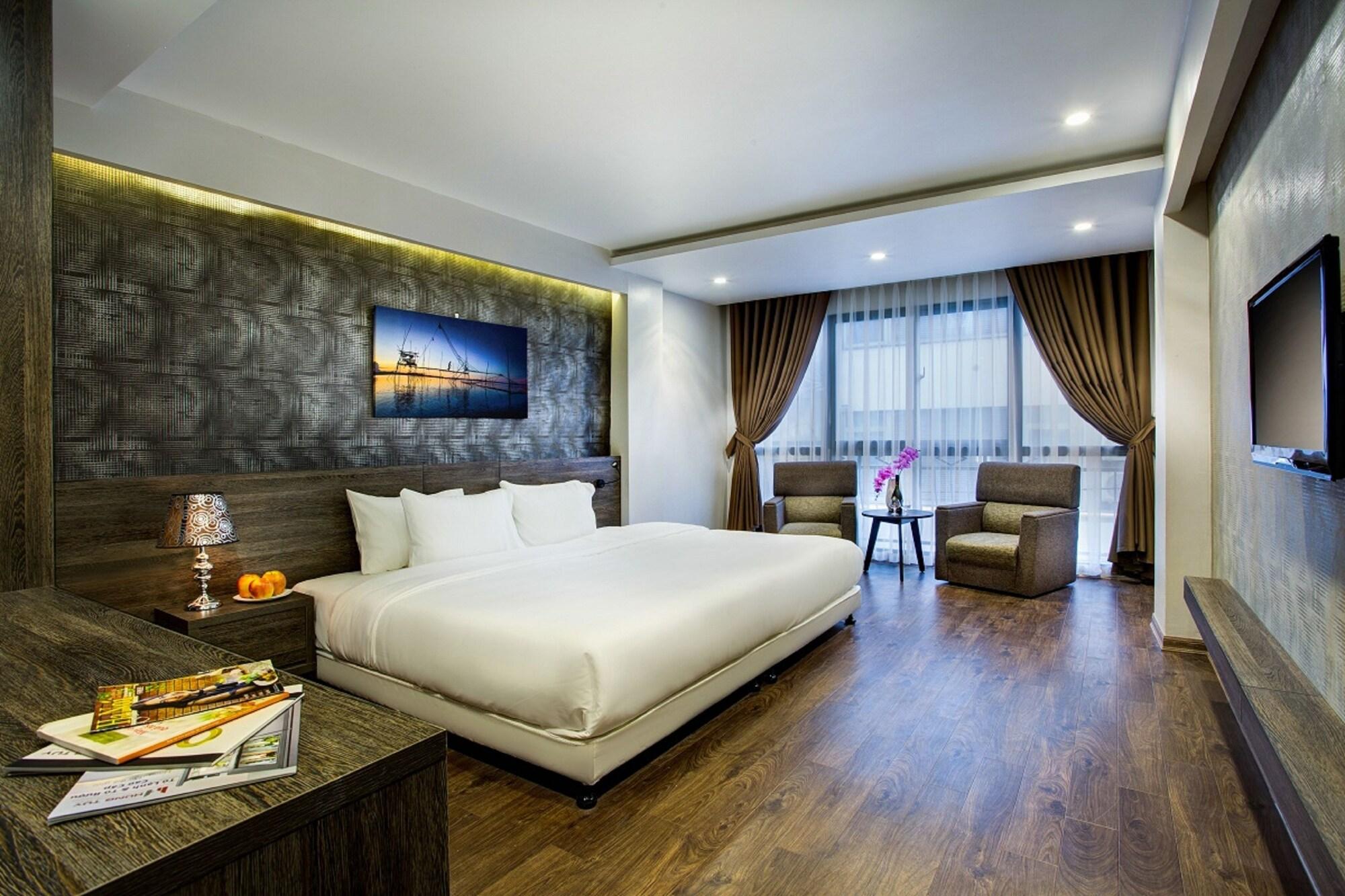 My Linh Hotel Ханой Экстерьер фото